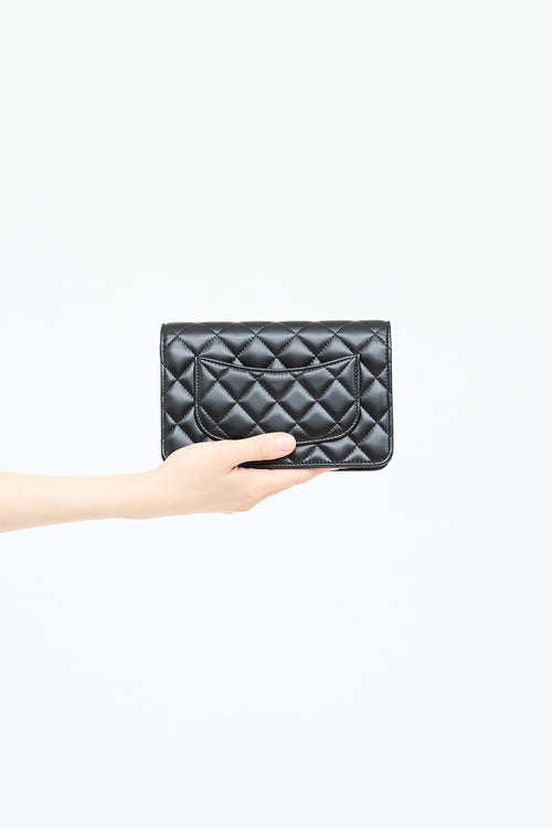 Chanel Leather Classic Wallet on Chain