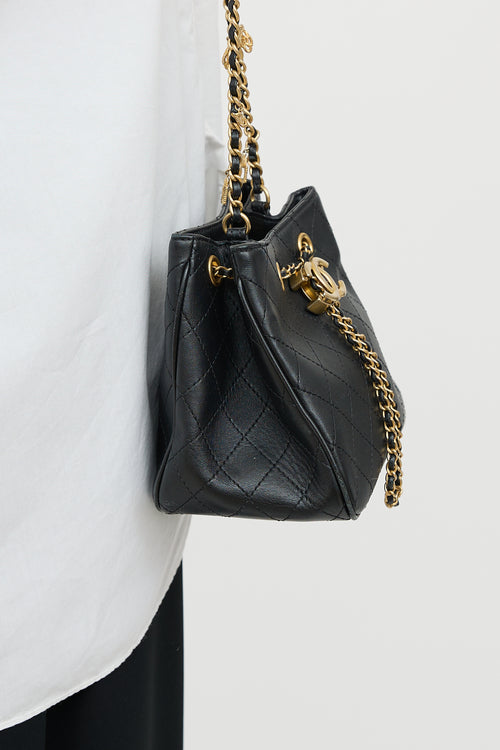 Chanel 2019 Sac Cordon Mini Bucket Bag