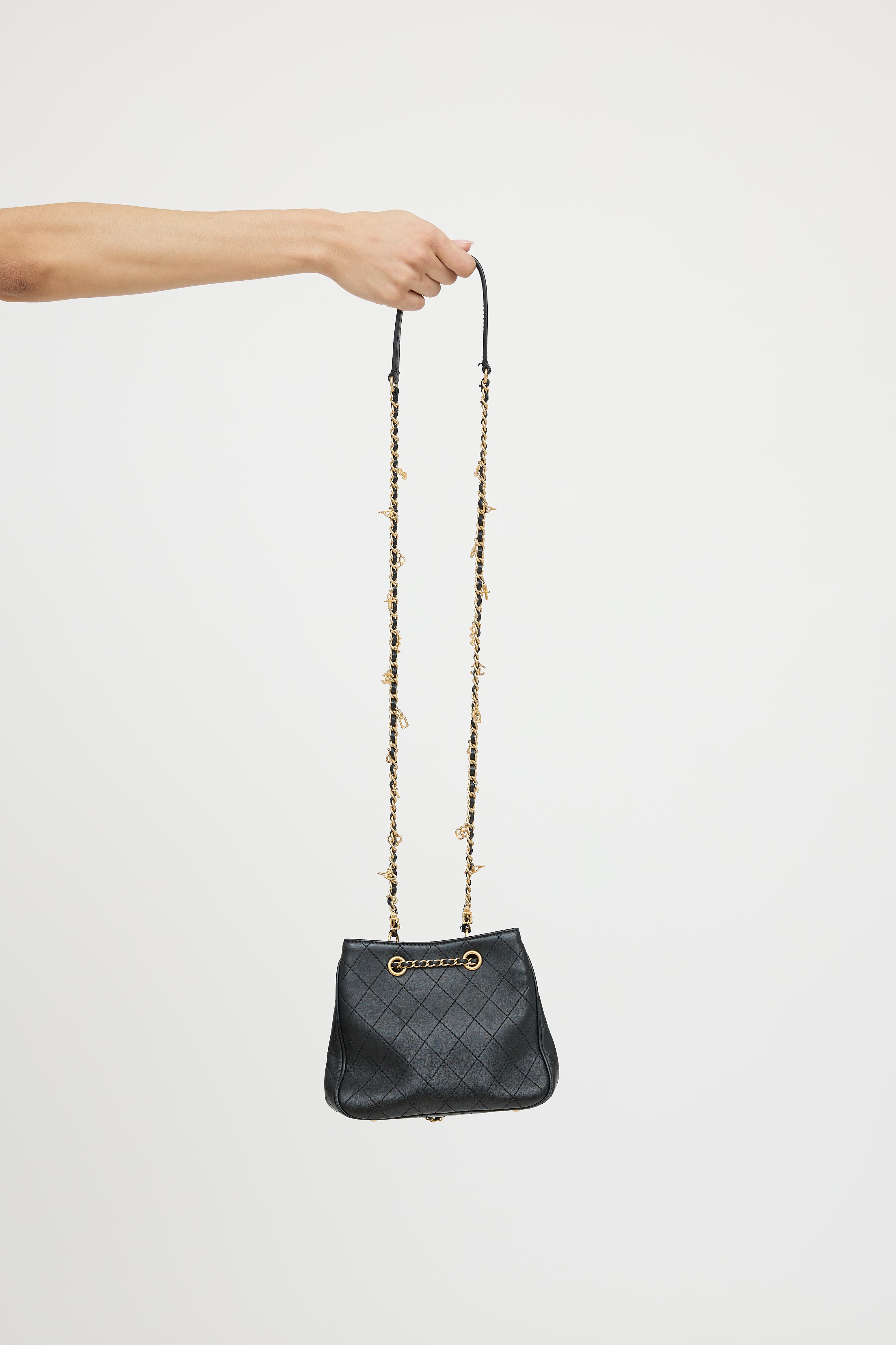 Chanel 2019 Sac Cordon Mini Bucket Bag