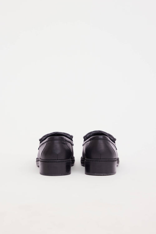 Chanel Leather Turnlock Loafer