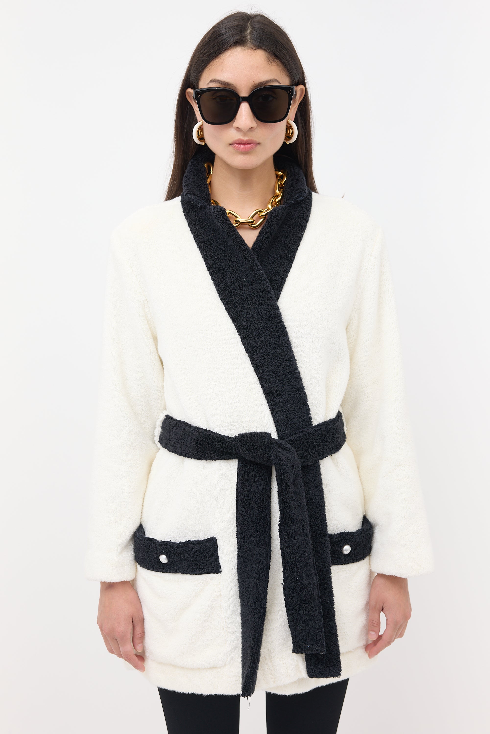 Chanel Terry CC Robe