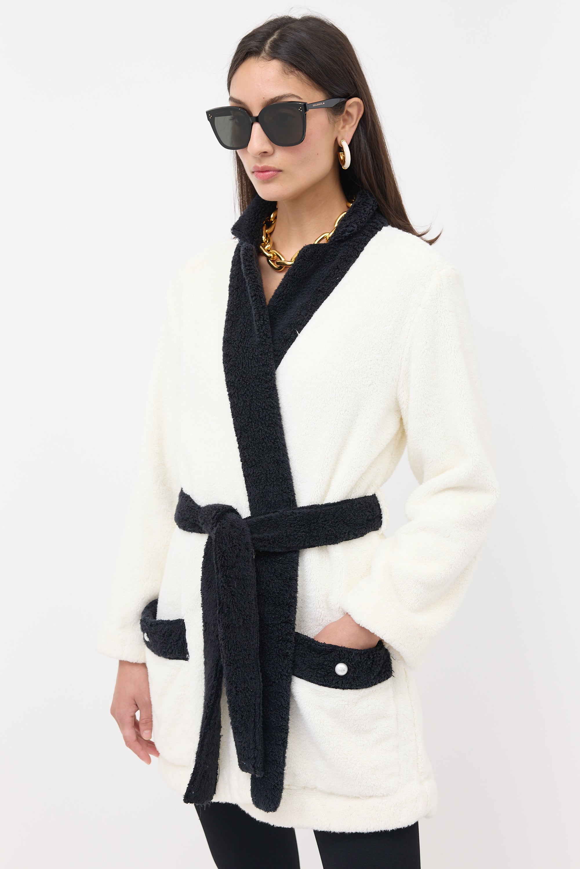 Chanel Terry CC Robe