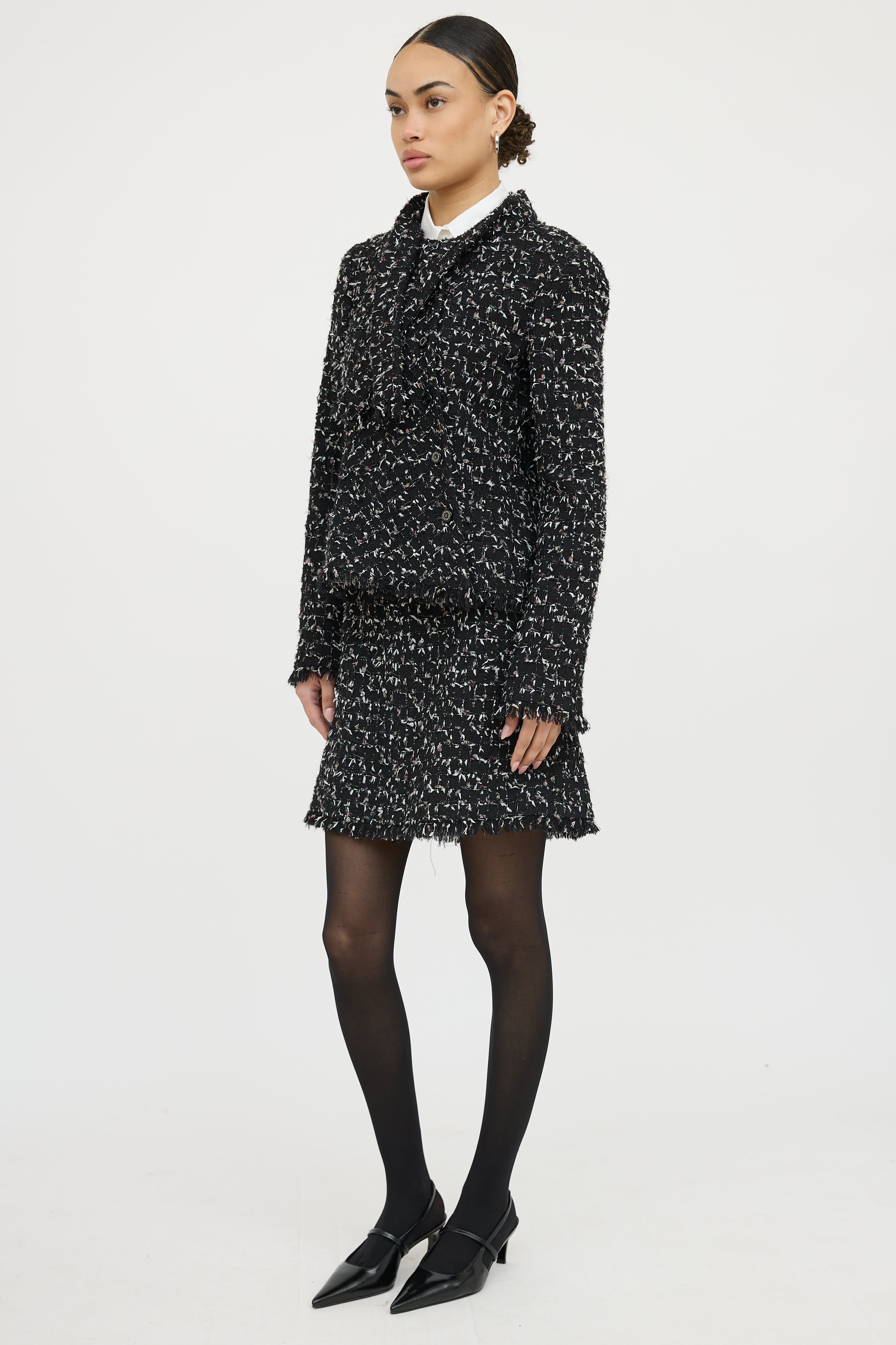 Chanel 2007 Tweed Skirt