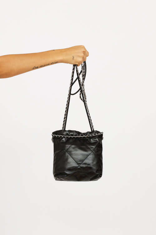 Chanel 2023 Black 22 Mini Bag