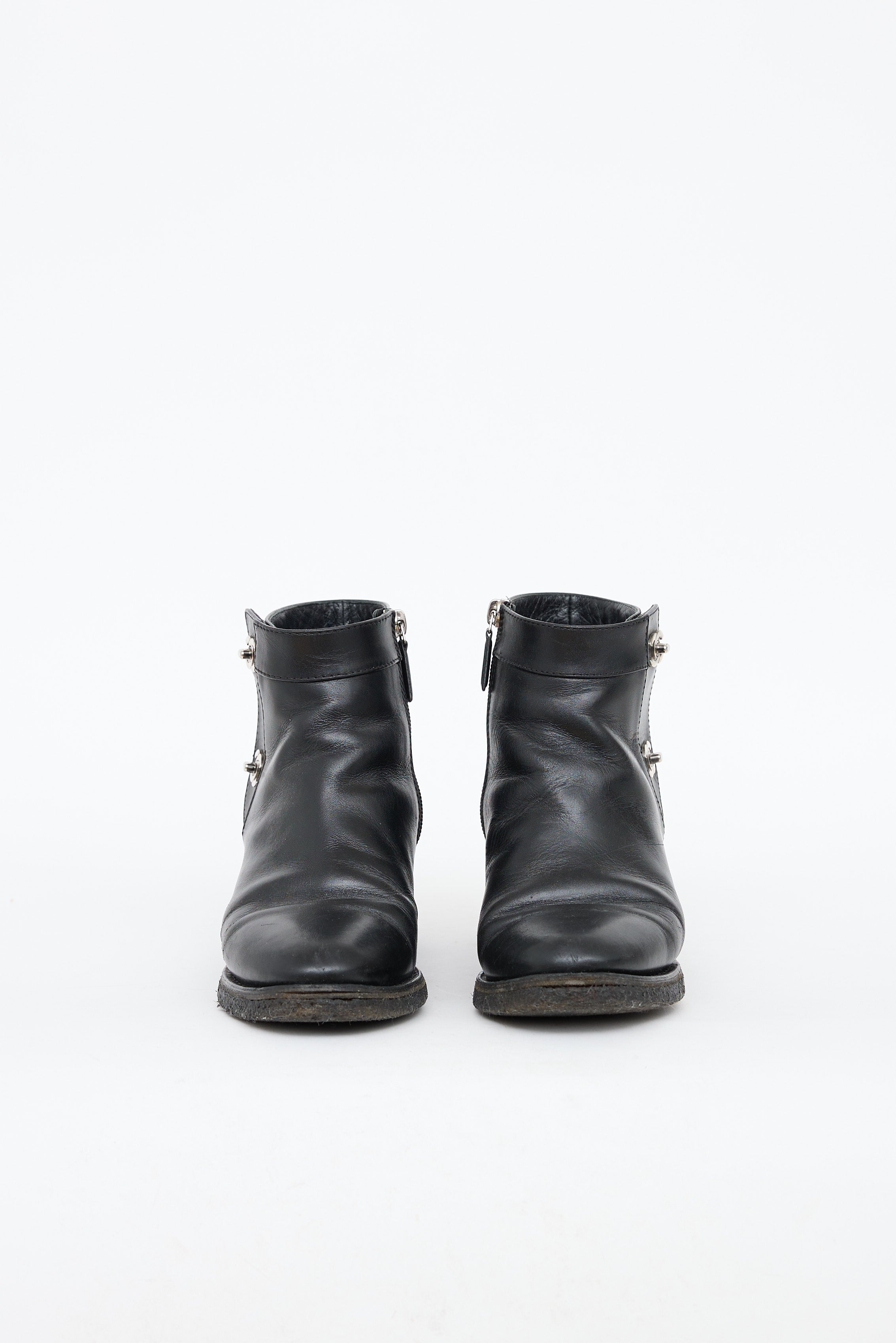 Chanel Turn Lock Ankle Boot