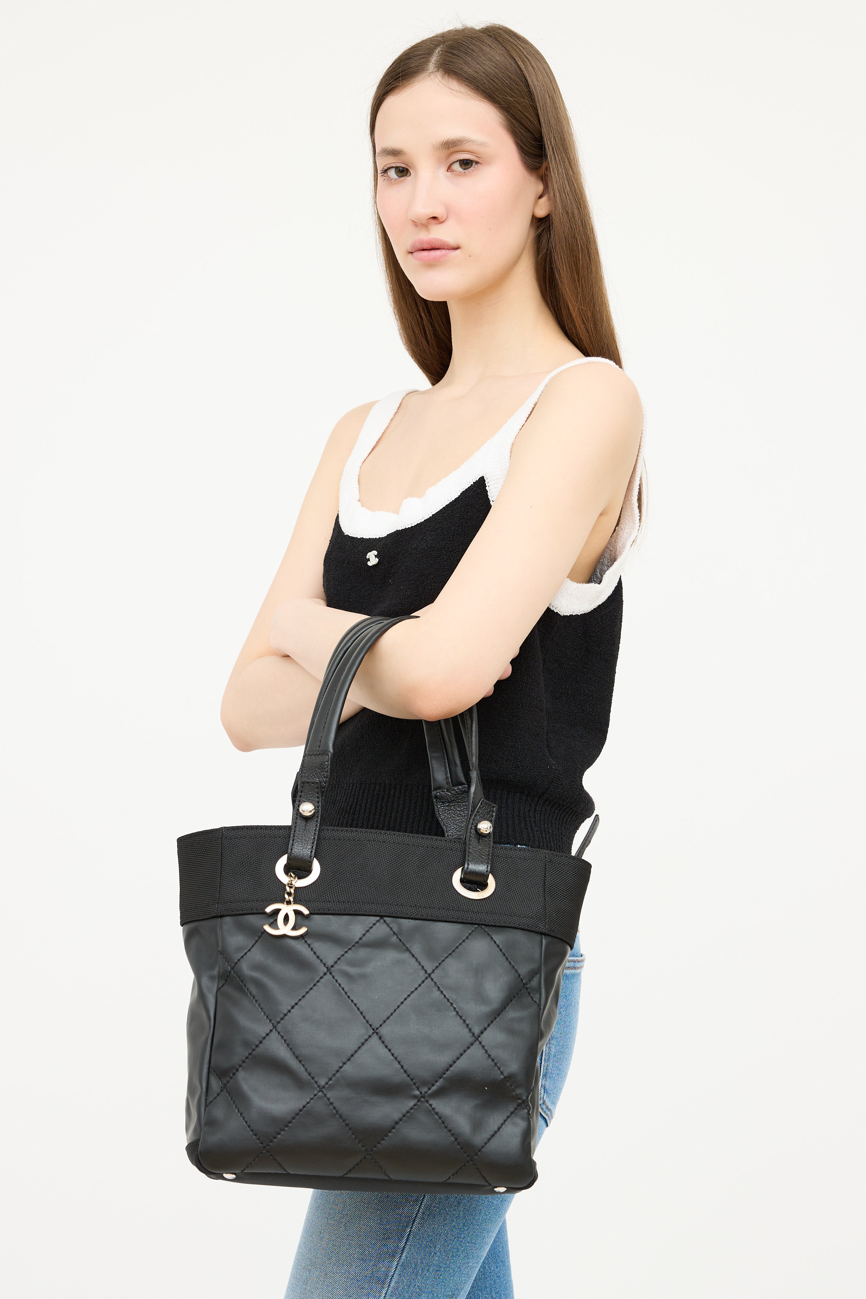 Chanel 2008 Paris Biarritz Tote