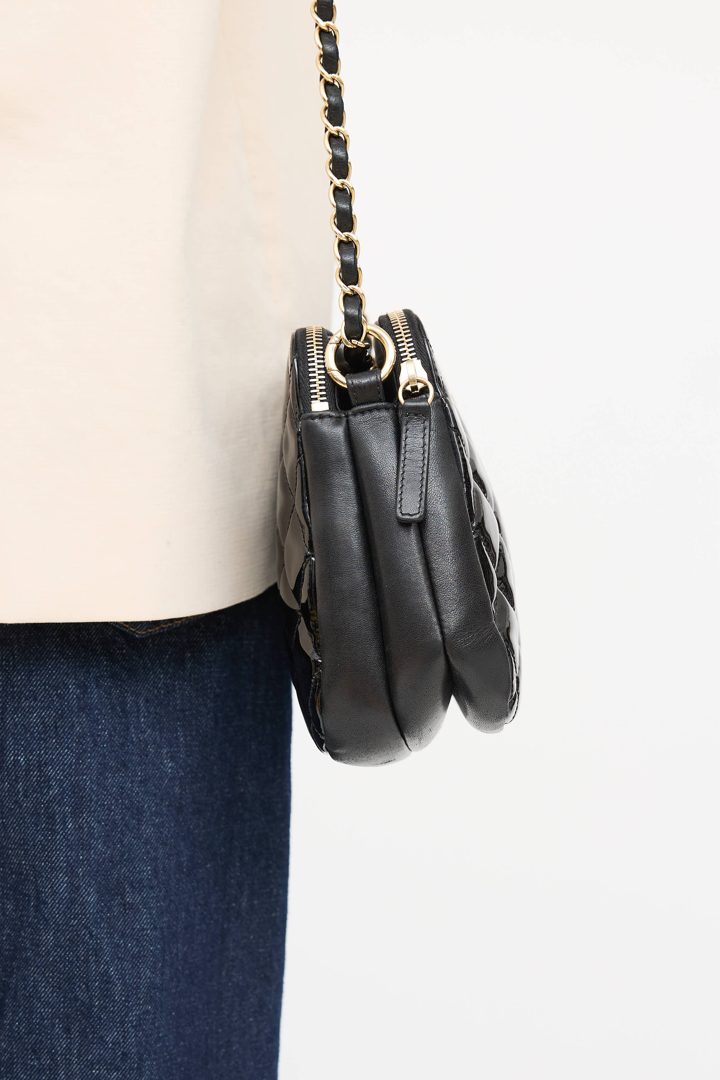 Chanel 2014 Patent Leather Camera Bag