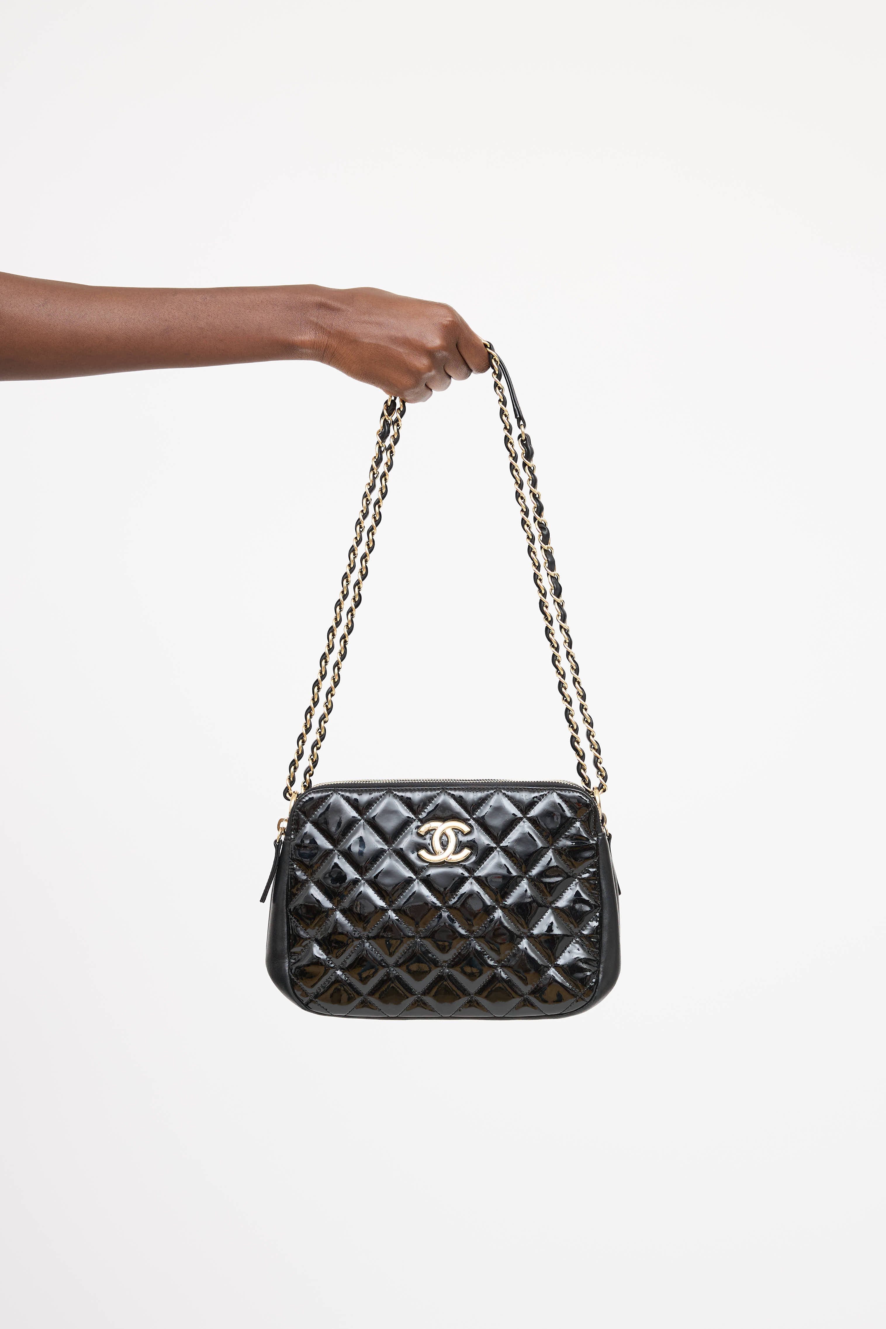 Chanel 2014 Patent Leather Camera Bag
