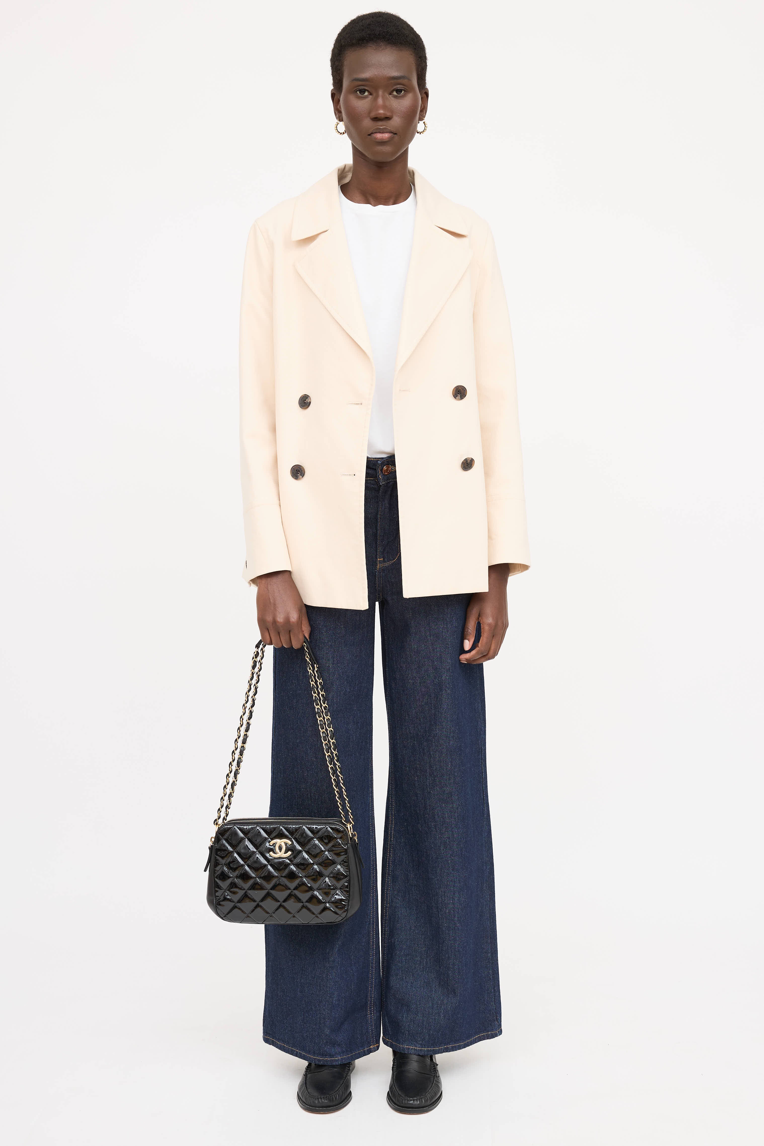 Chanel 2014 Patent Leather Camera Bag