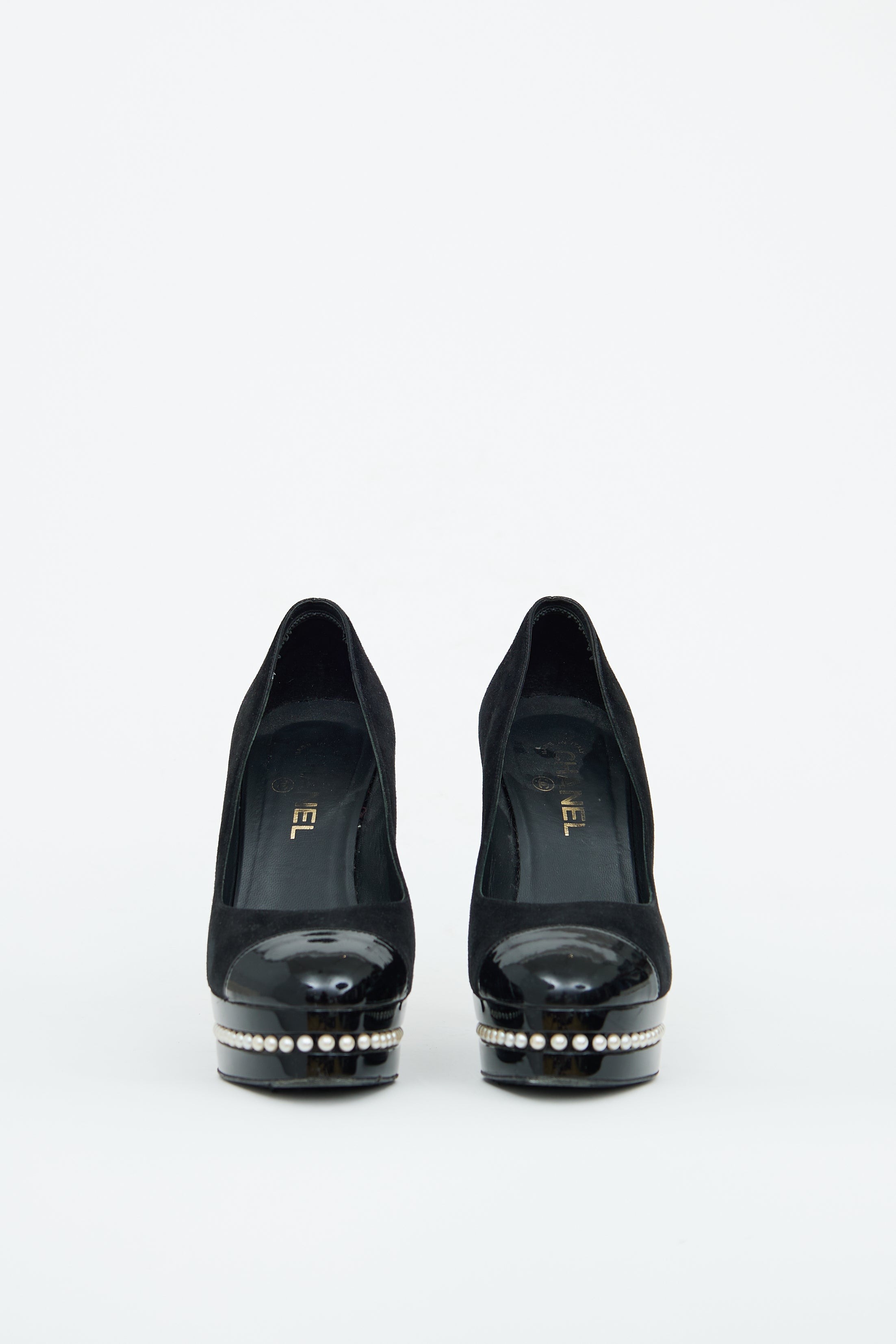 Chanel Black Pearl Moscow Pump