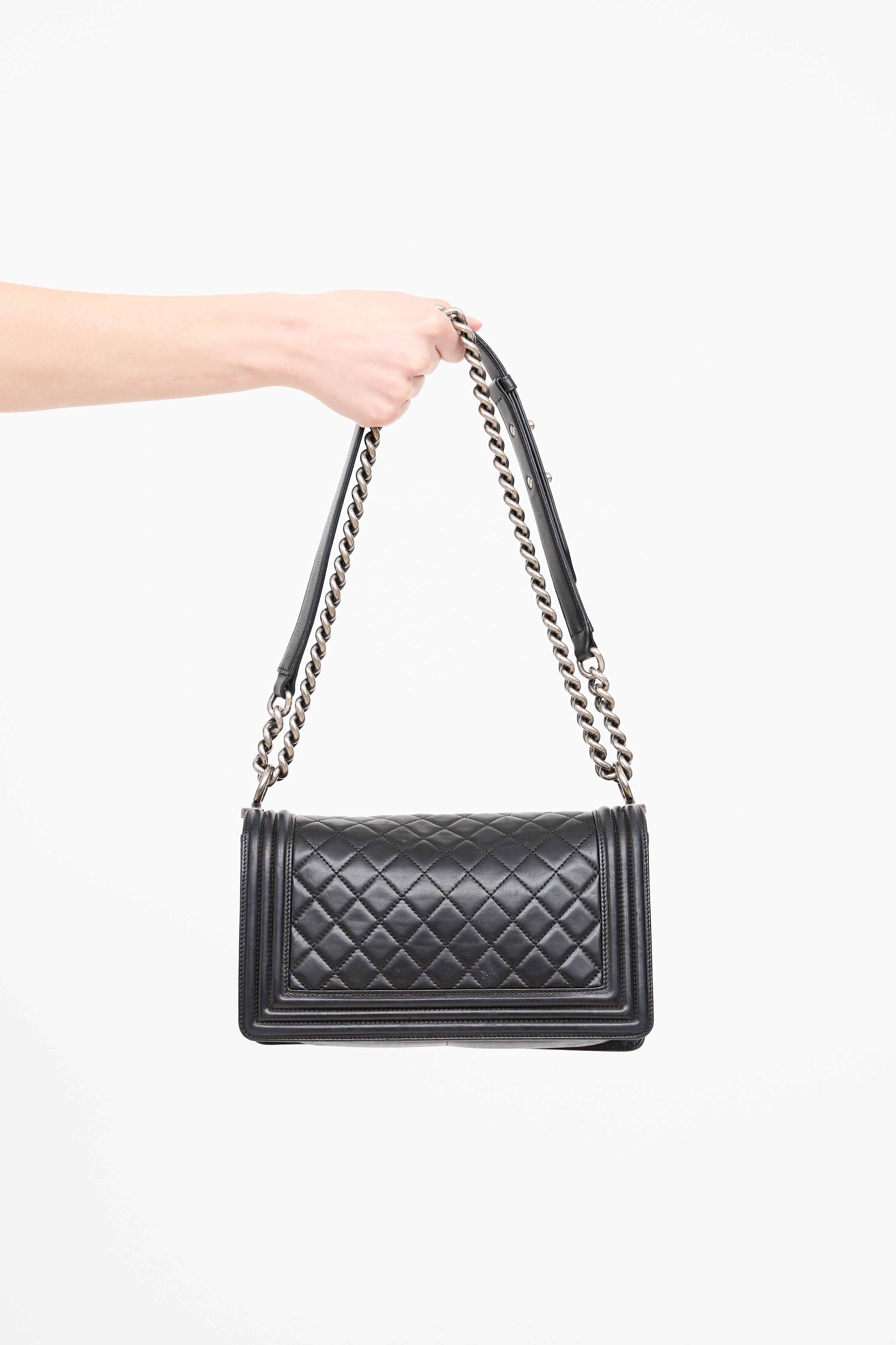 2012 Quilted Leather Boy Bag