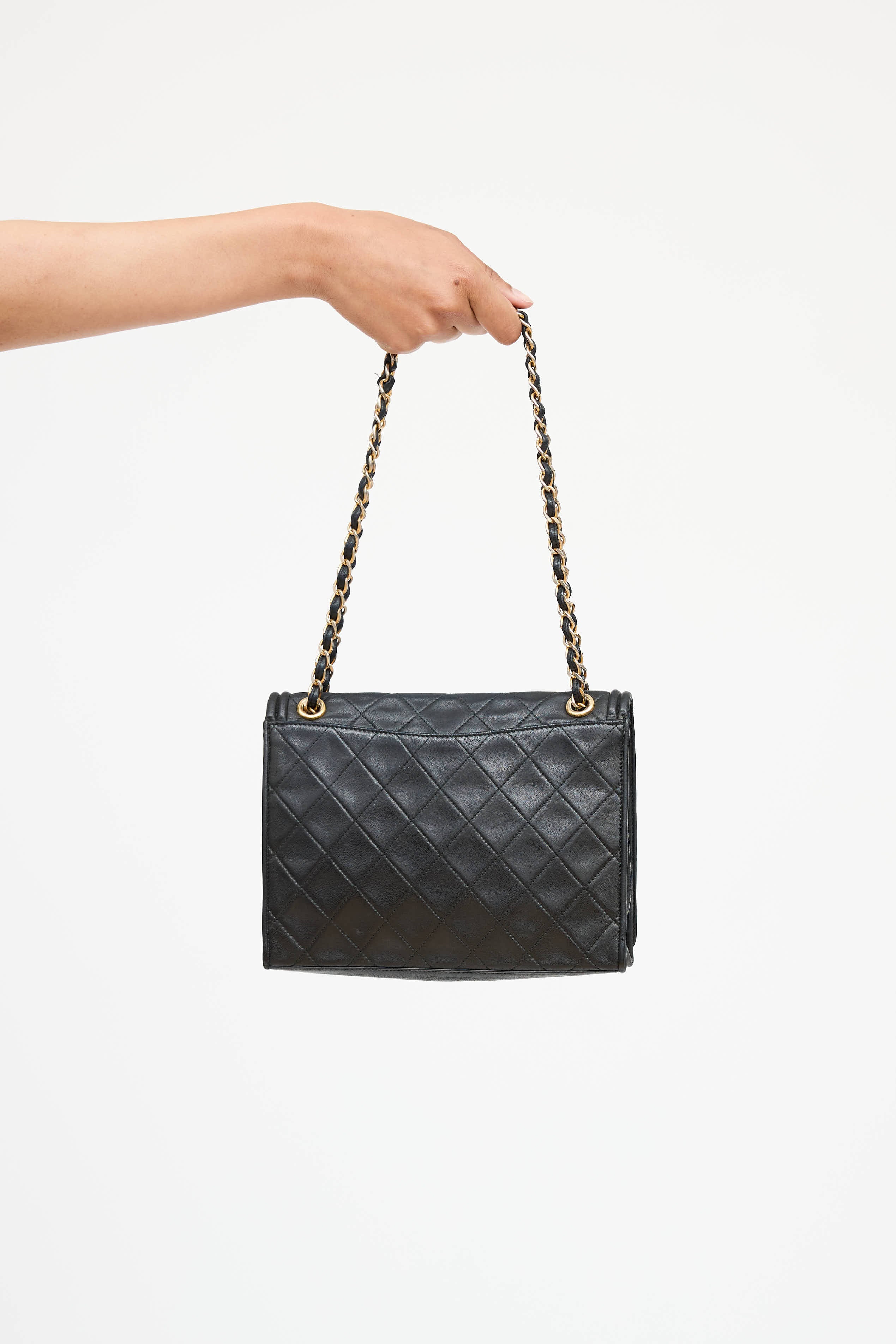 Chanel Leather CC Shoulder Bag