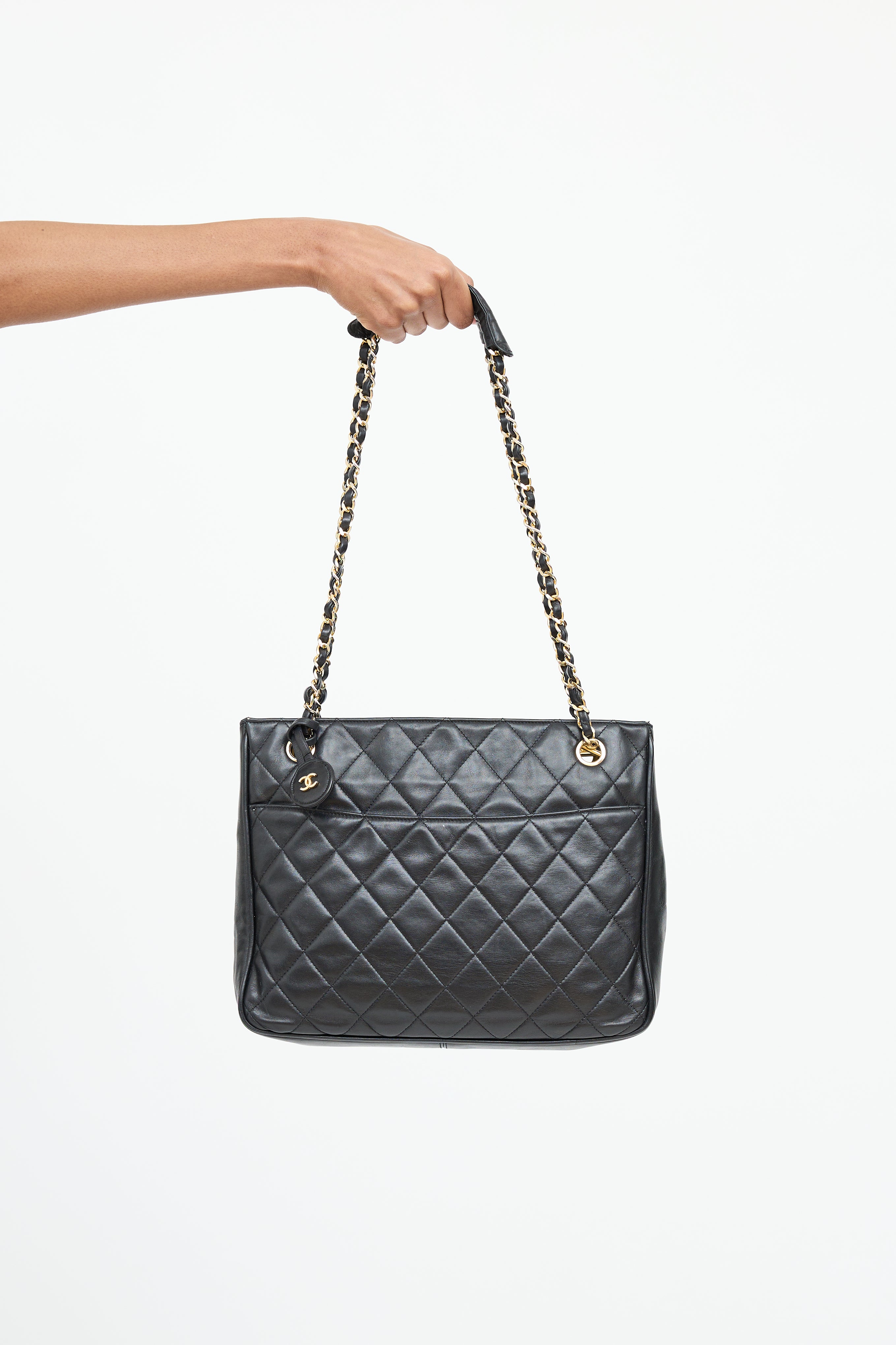 Chanel Matelasse Quilted Double Chain Bag