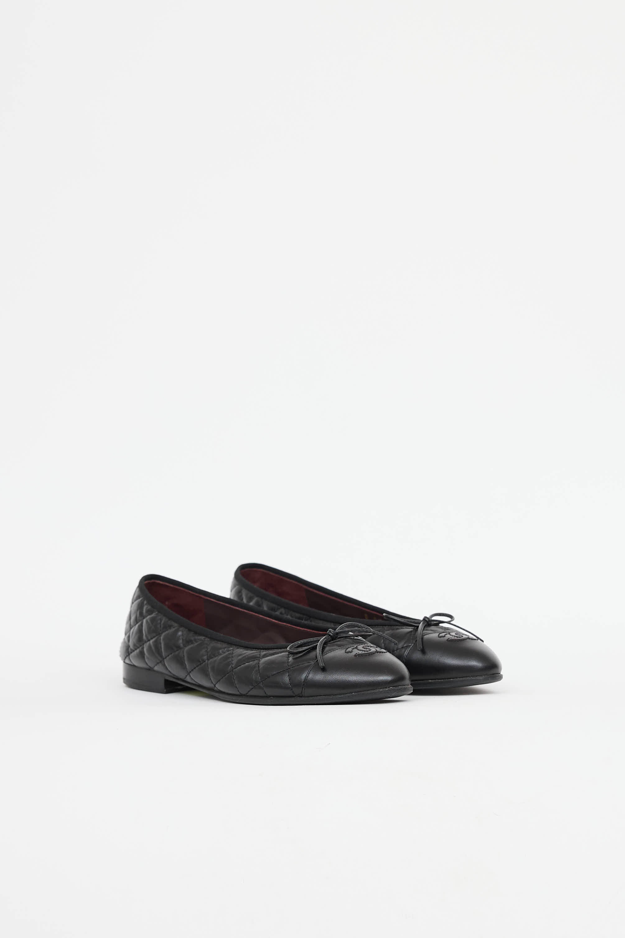 ChanelQuilted Ballet Flat