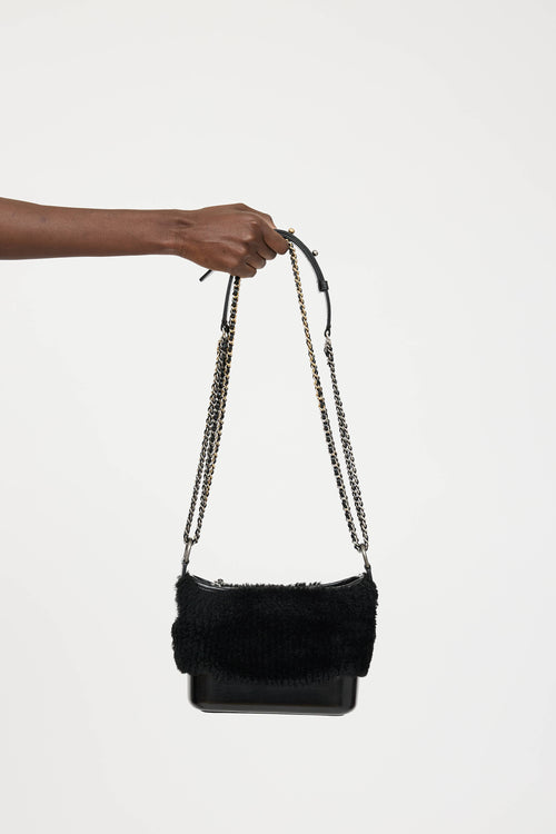 Chanel 2018-19 Shearling Gabrielle Bag