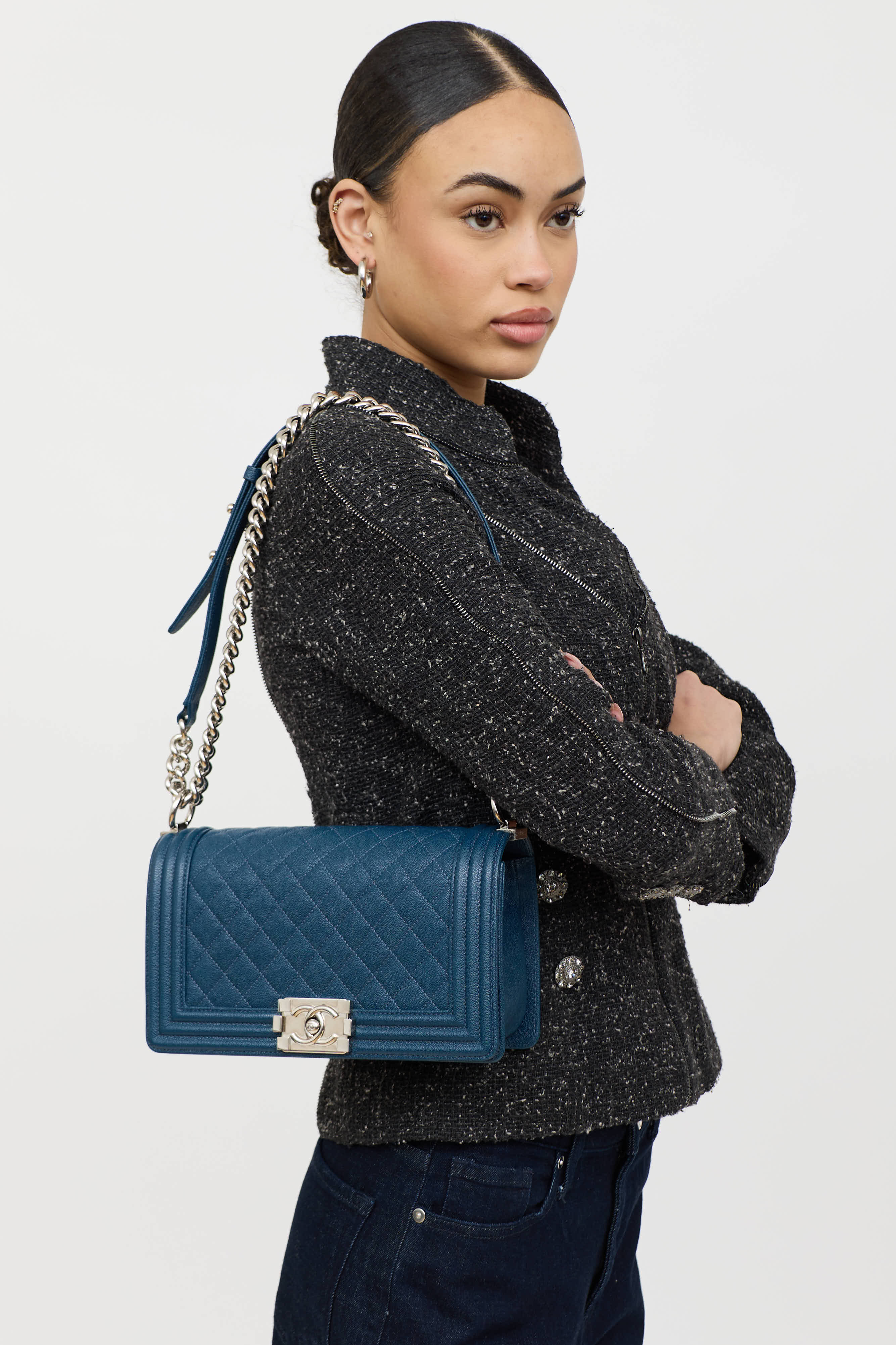 Chanel 2019 Quilted Boy Bag