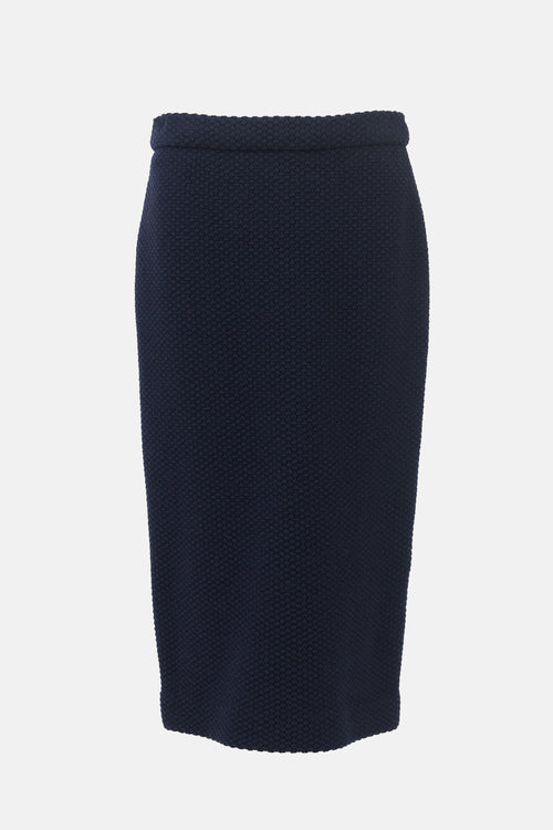 Chanel Boucle Midi Skirt