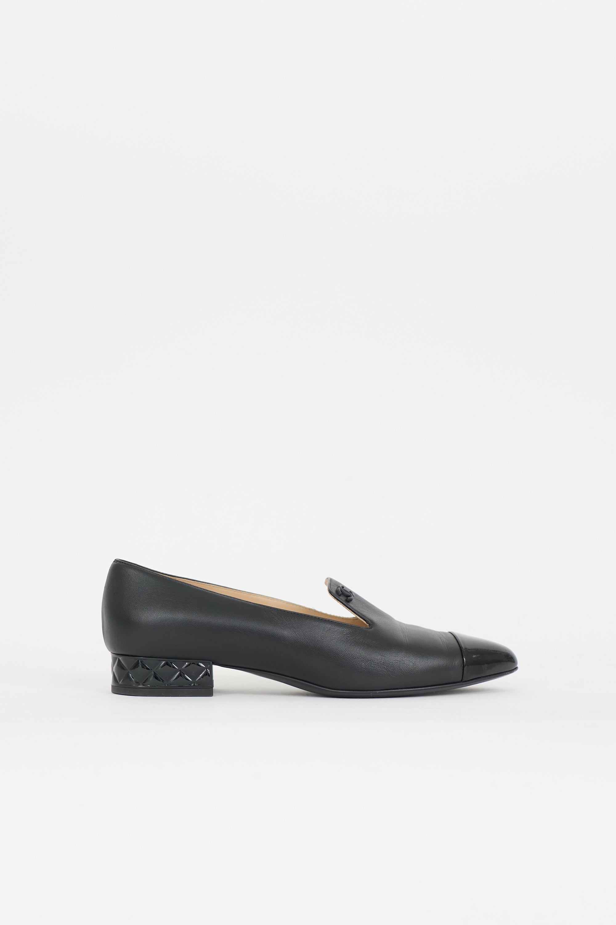 Chanel Leather CC Loafer