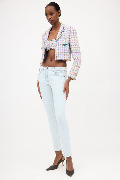 Chanel CC Slim Leg Jeans
