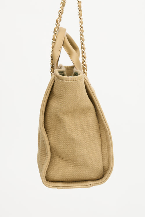 Chanel Canvas Large Deauville Tote Bag