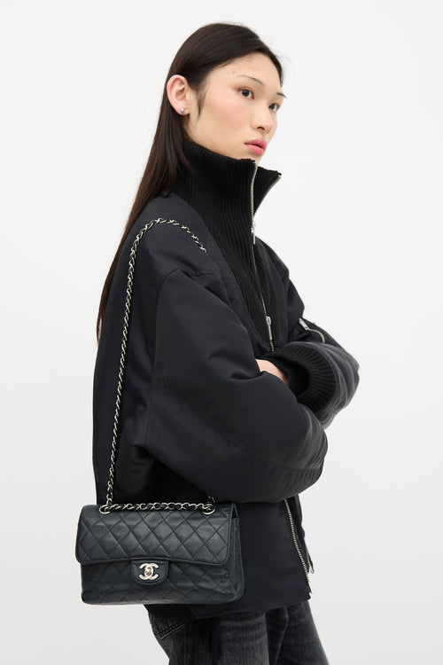 Chanel Caviar Leather Small Double Flap Bag