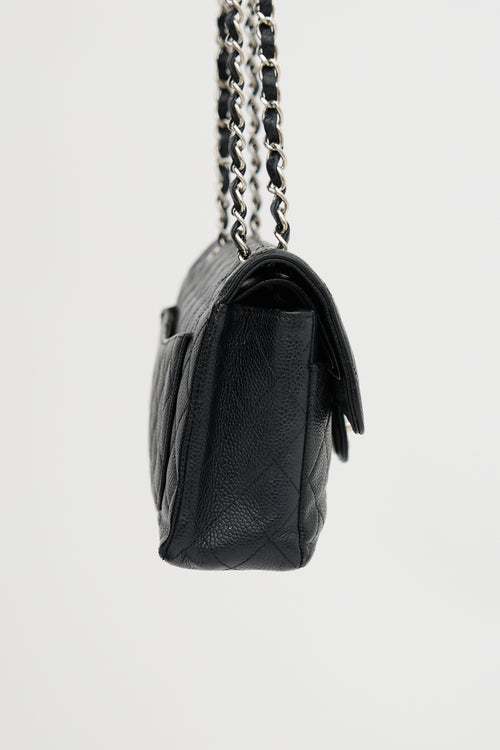 Chanel Caviar Leather Small Double Flap Bag