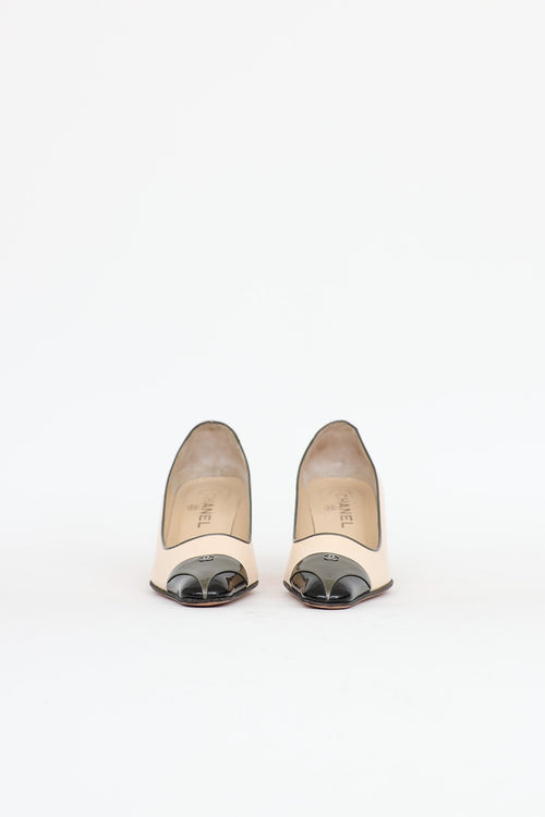 Chanel Cap Toe CC Pump
