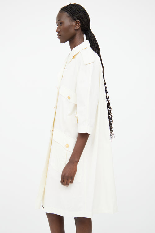 Chanel 1980s A-Line Trench Coat