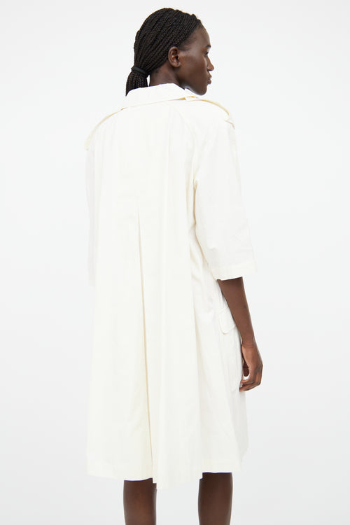 Chanel 1980s A-Line Trench Coat