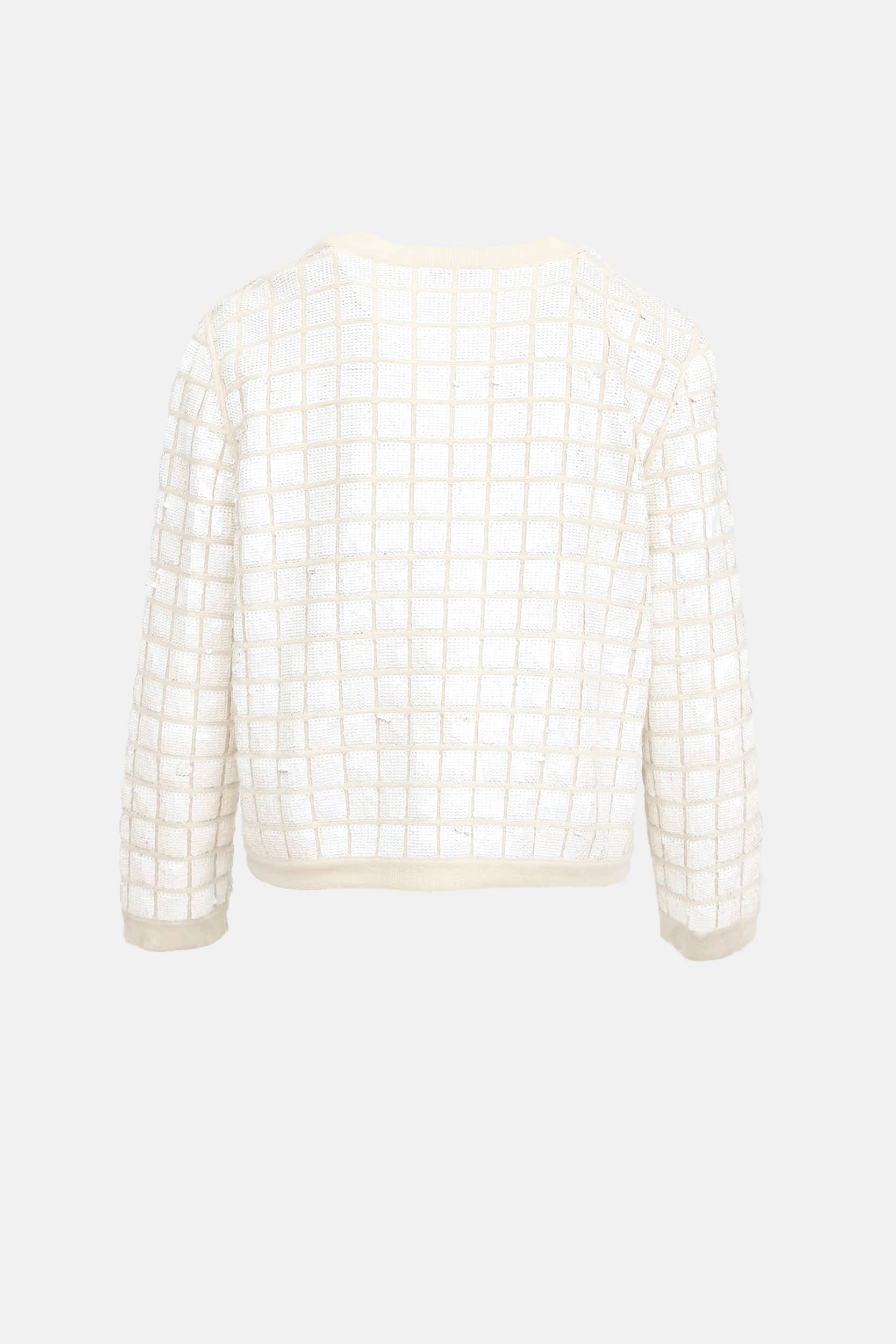 Chanel 2008 Sequin Cashmere Cardigan