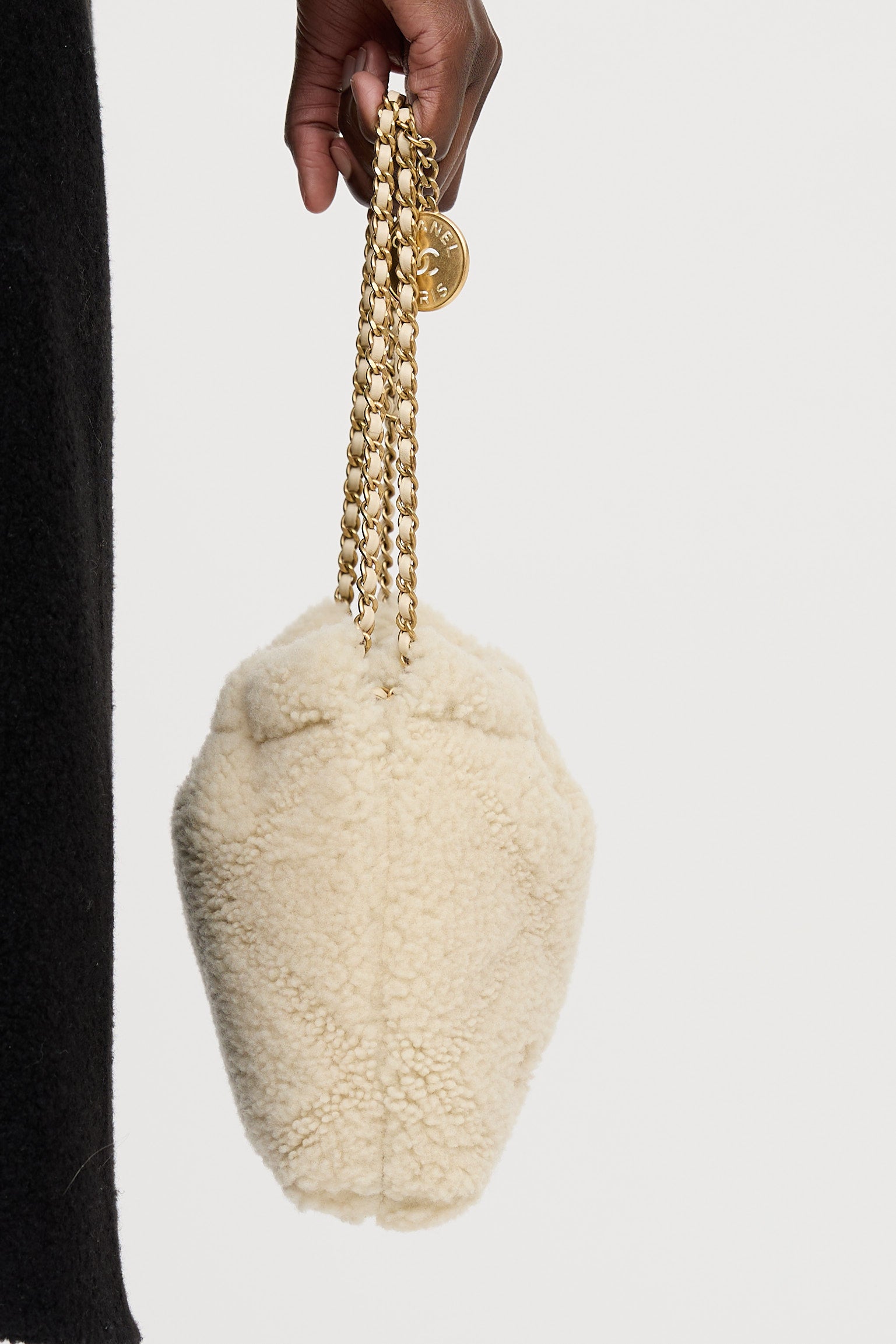 Chanel Shearling Mini 22 Bag