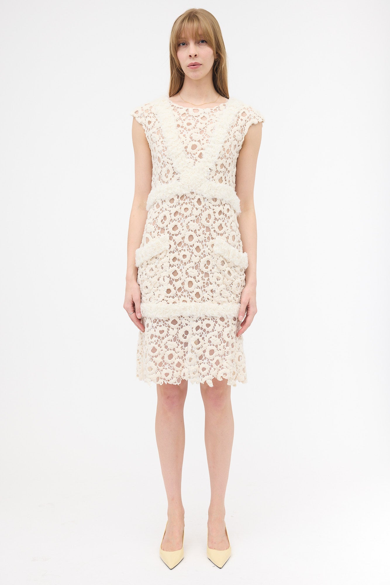 Chanel Cruise 2012 Embroidered Mesh Dress