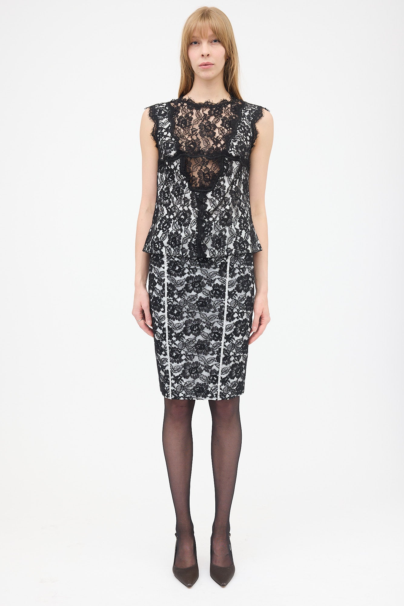 Chanel Cruise 2014 Lace Co-Ord Set