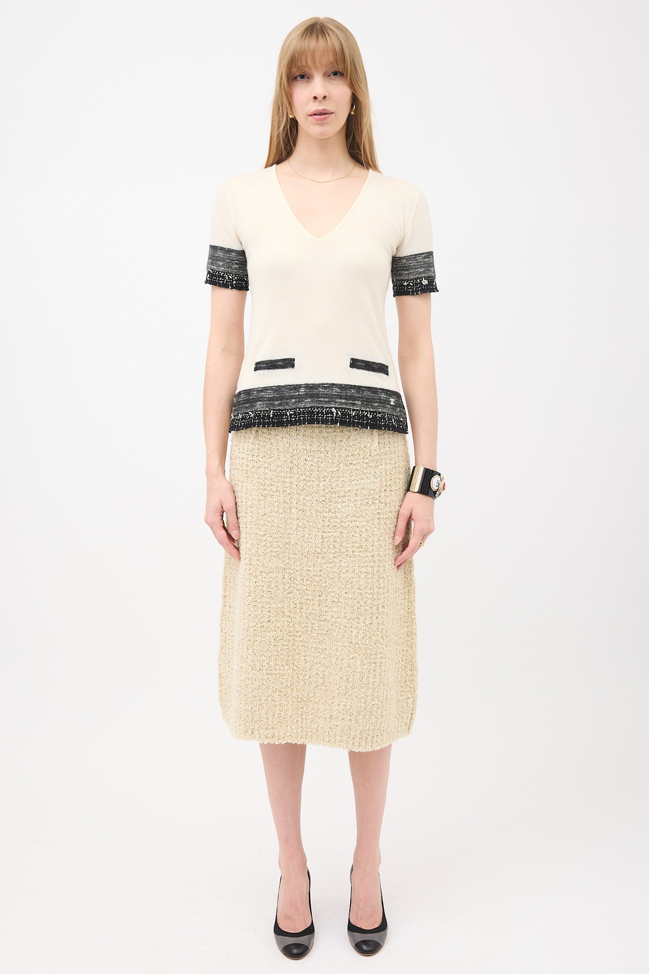 Chanel Cruise 2005 Cashmere T-Shirt