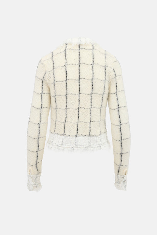 Chanel FW 2005 Mohair & Wool Cardigan