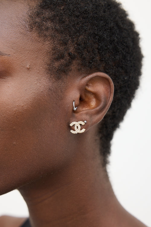 Chanel FW 2021 Faux Pearl CC Earrings
