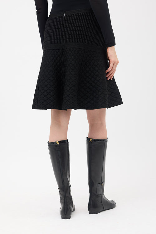 Chanel FW 2013 Quilted Skirt