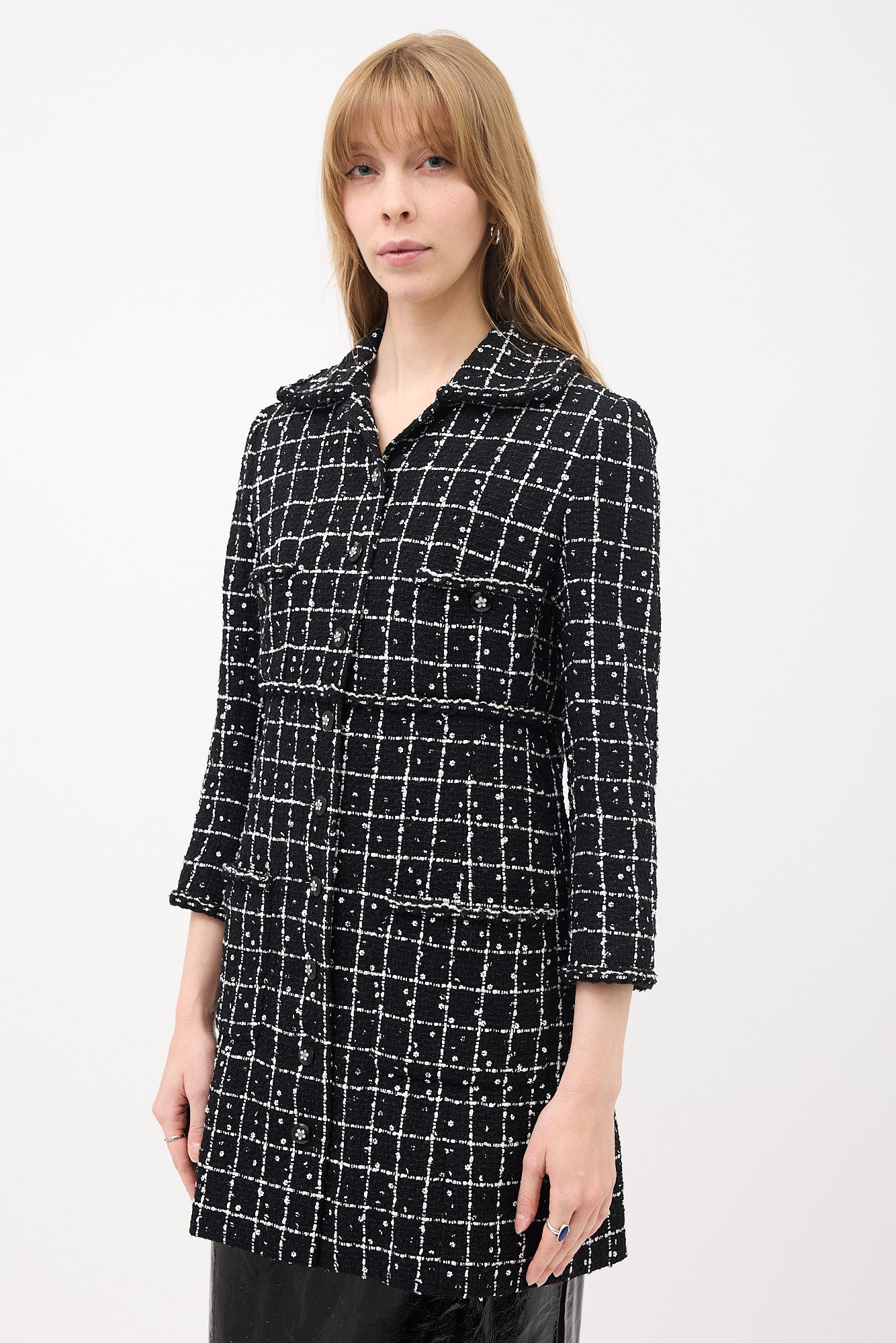 Chanel FW 2023 Tweed Coat