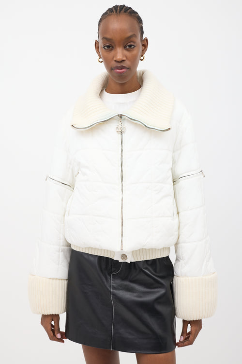 Chanel Fall 2000 Convertible Puffer Jacket