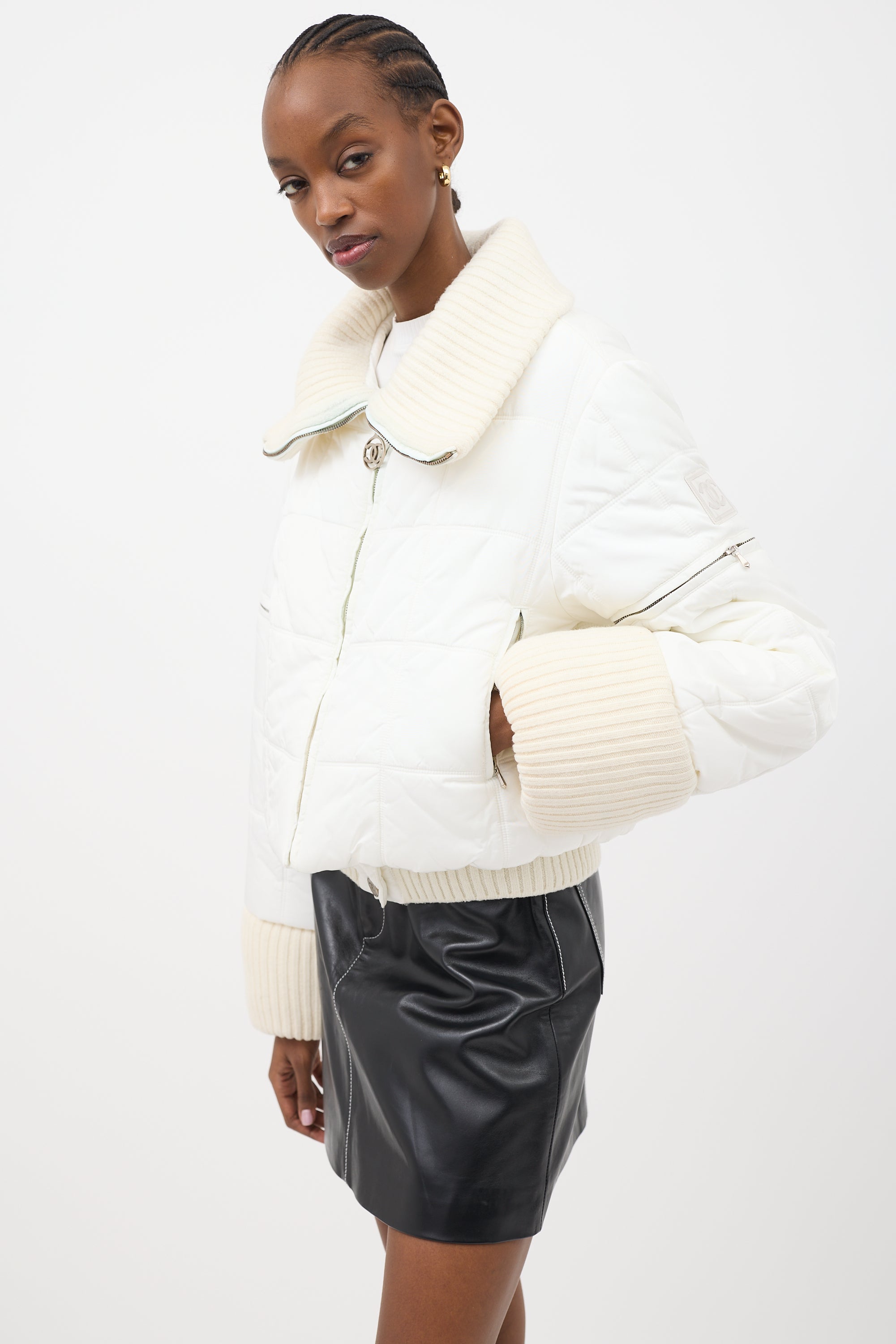 Chanel Fall 2000 Convertible Puffer Jacket