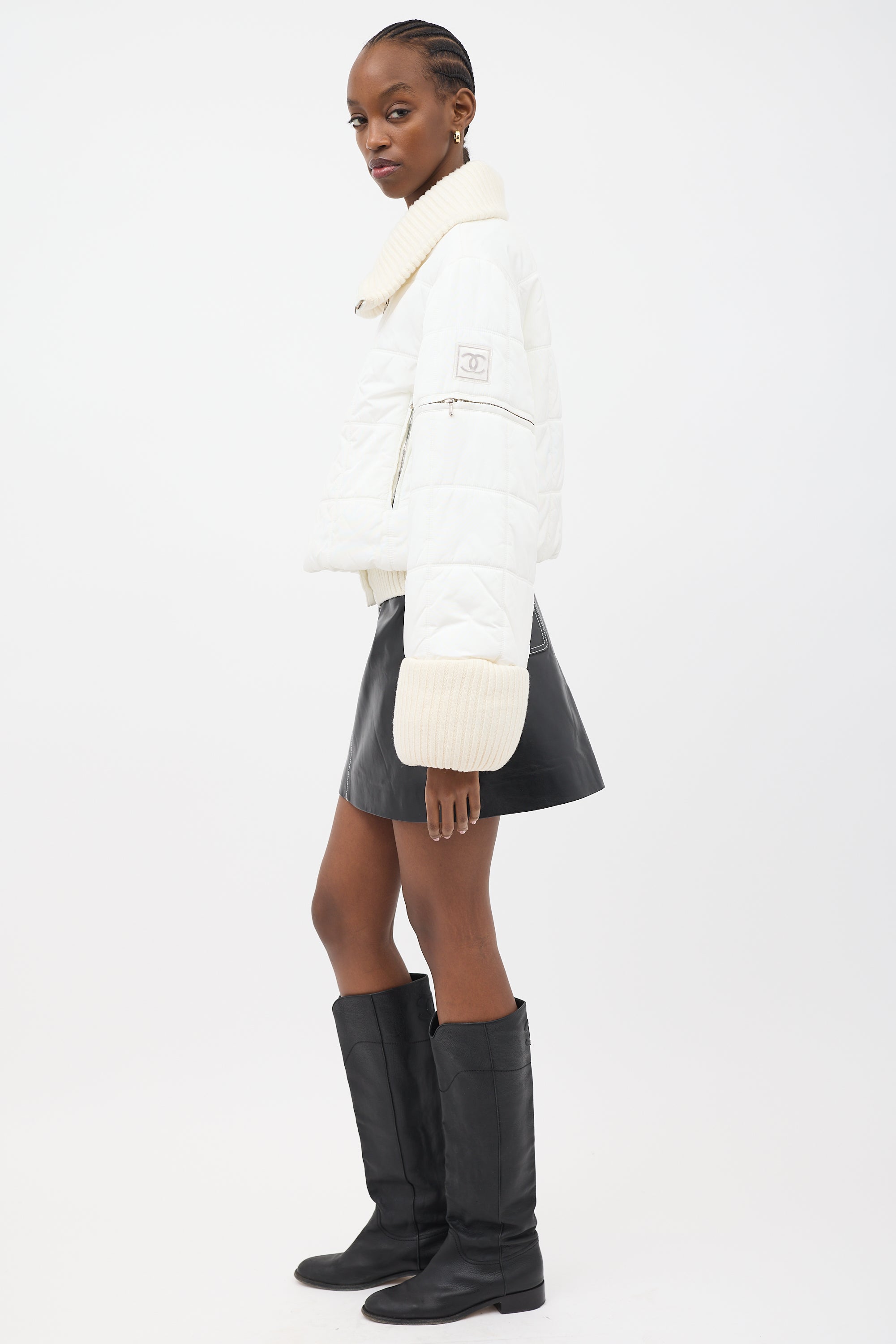 Chanel Fall 2000 Convertible Puffer Jacket