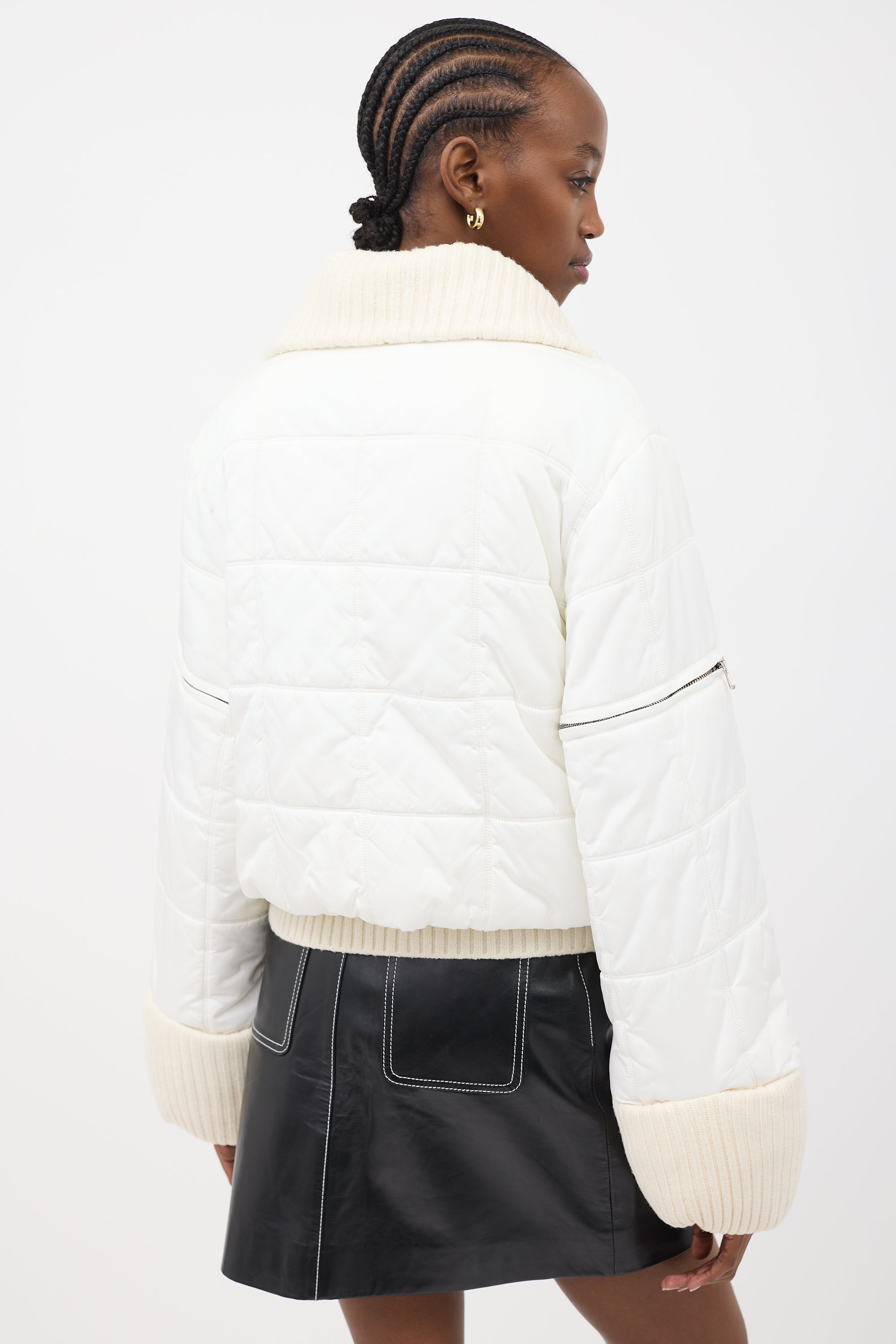 Chanel Fall 2000 Convertible Puffer Jacket