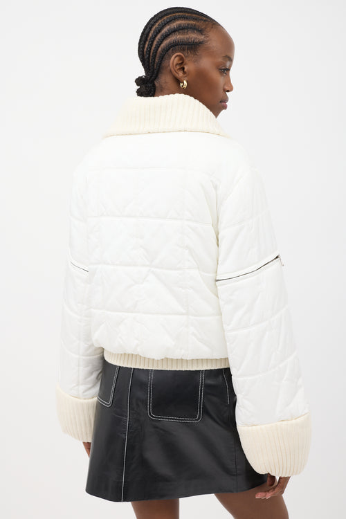 Chanel Fall 2000 Convertible Puffer Jacket