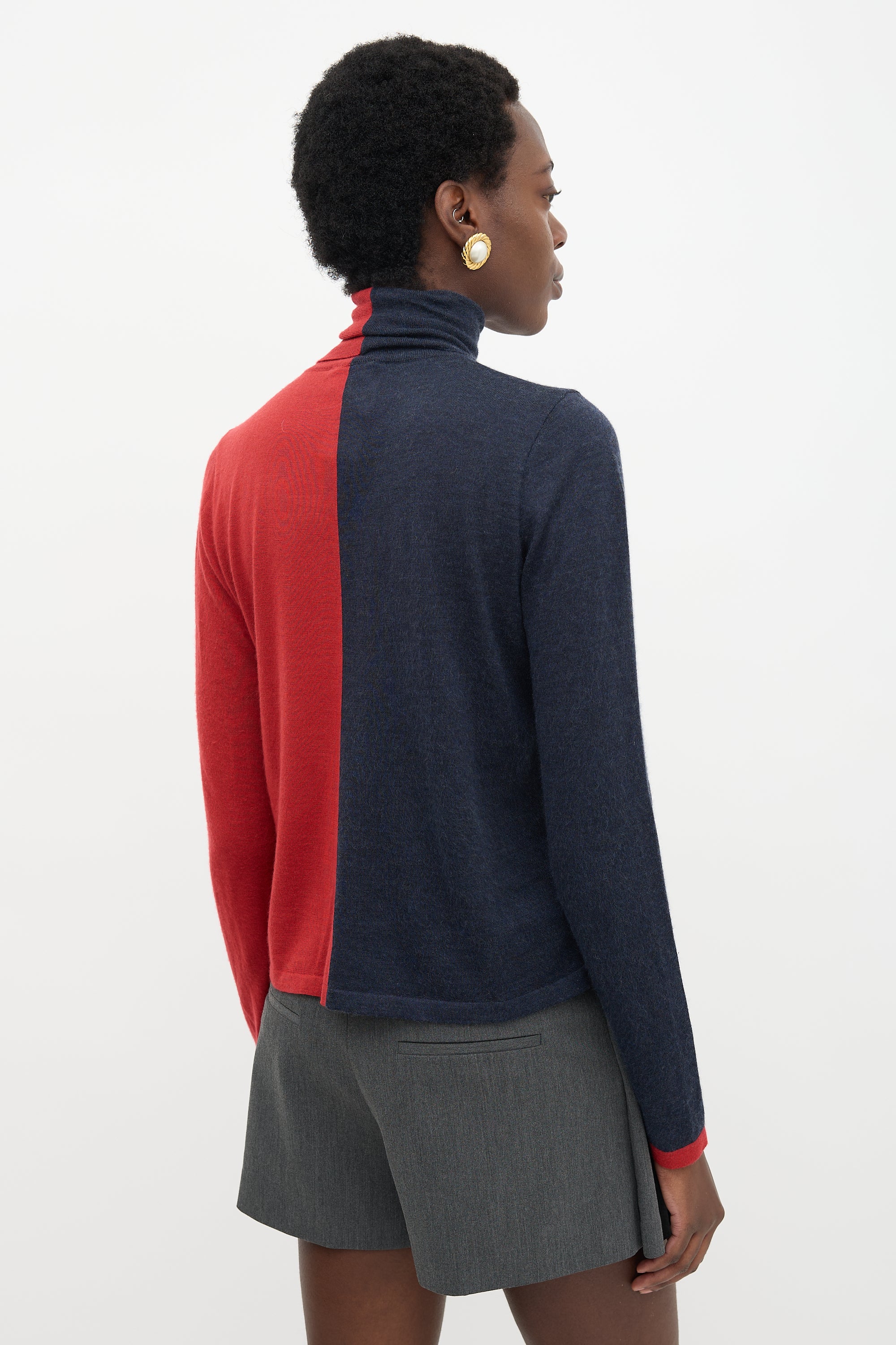 Chanel Fall 2009 Cashmere Colour Block Sweater