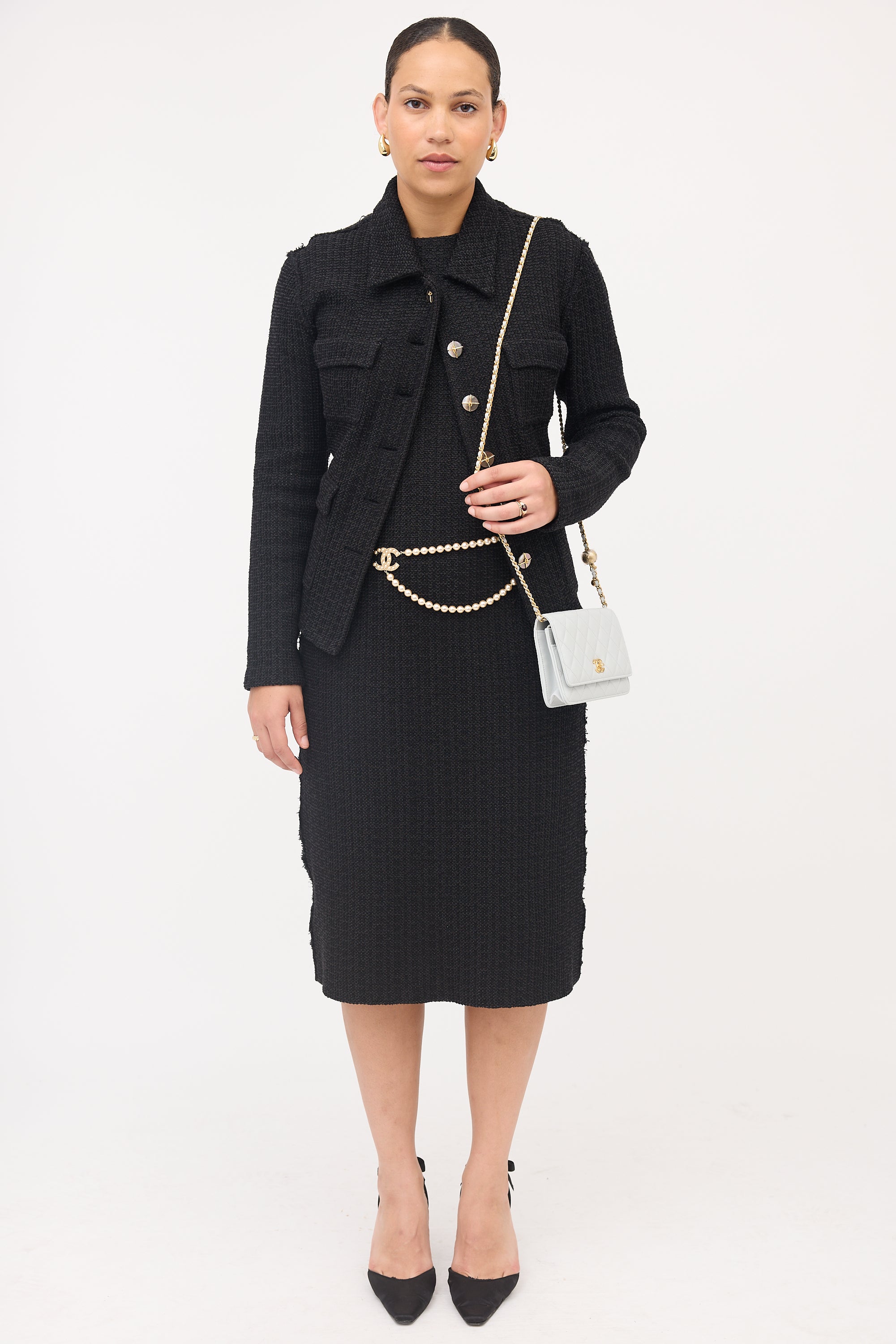 Chanel Leather Wallet On Chain Bag