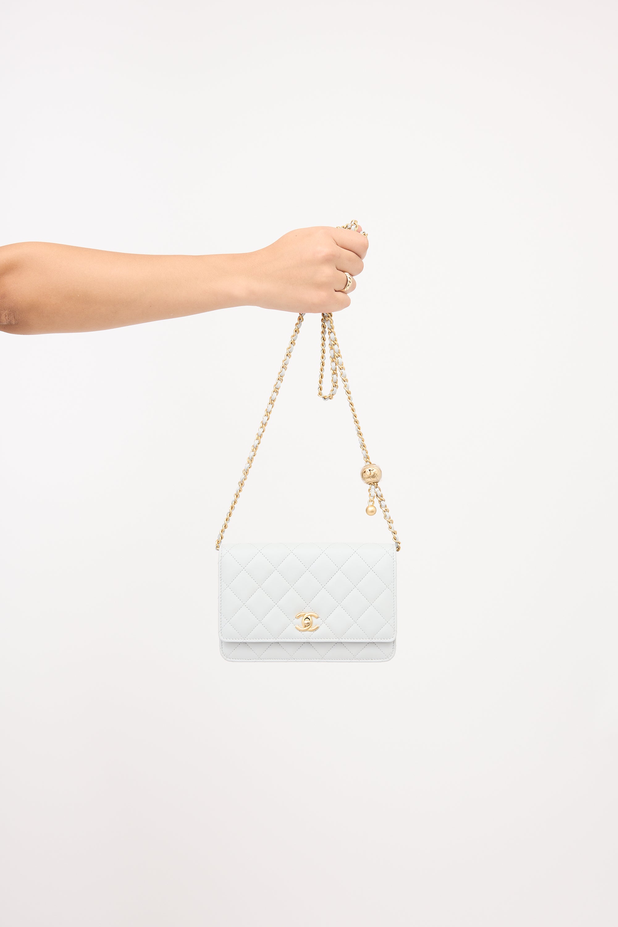 Chanel Leather Wallet On Chain Bag