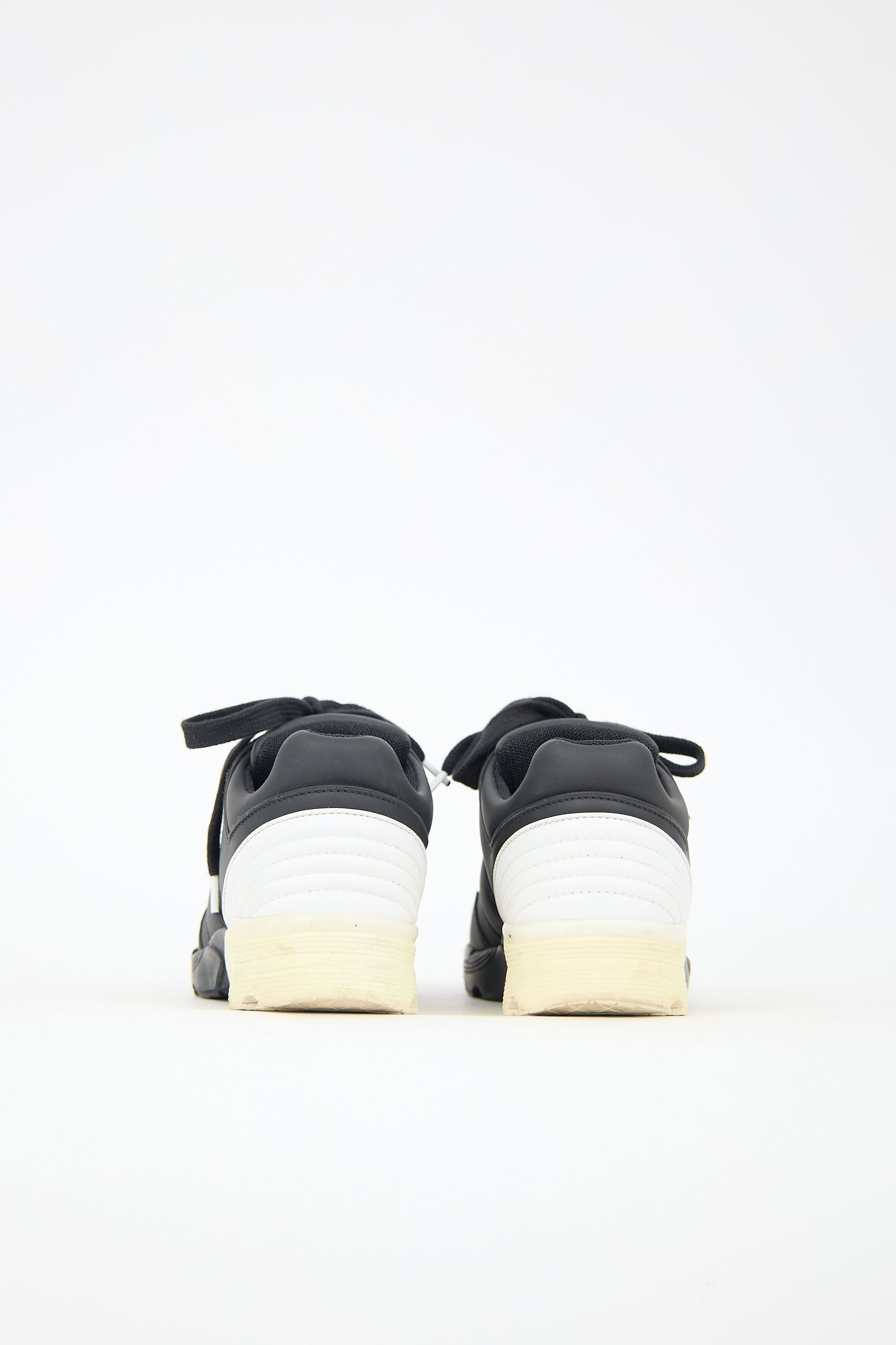 Chanel Leather CC Quilted Sneaker
