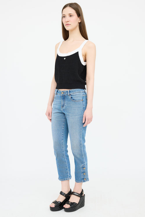 Chanel 2019 Cruise Cropped Jeans