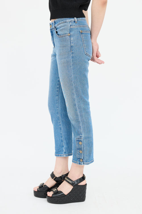 Chanel 2019 Cruise Cropped Jeans