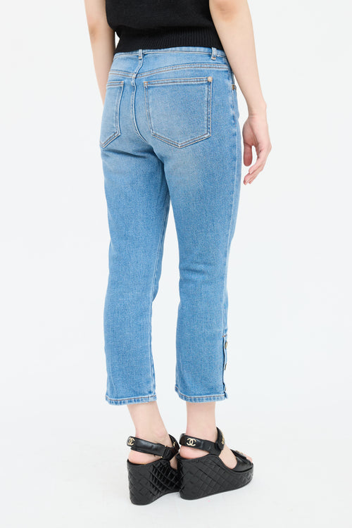 Chanel 2019 Cruise Cropped Jeans